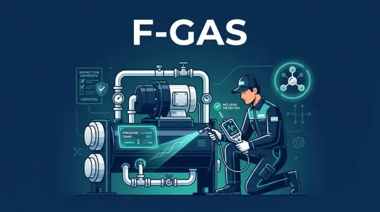 F-Gaz Sızıntı Kontrolü ve EKOMVET Nedir? 2026 Yükümlülük Rehberi