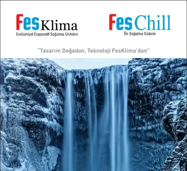 Fes Klima ve Fes Chill ürün kataloğu kapağı