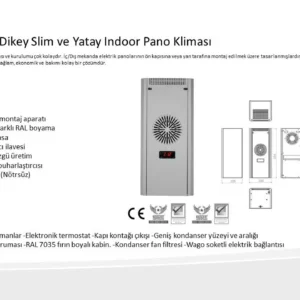 eco 500W Dikey Slim Indoor Pano Klima