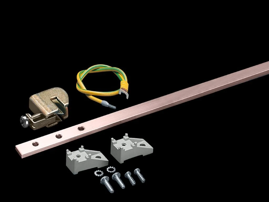 Rittal DK 7542000 Earth rail, vertical