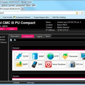 DK 7857421 Server shutdown software for CMC III