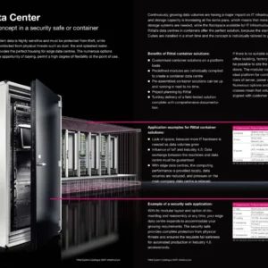 Edge Data Center The modular concept in a security safe or container
