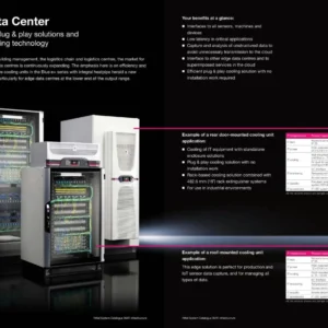 Edge Data Center With effi cient plug & play solutions and innovative cooling technology