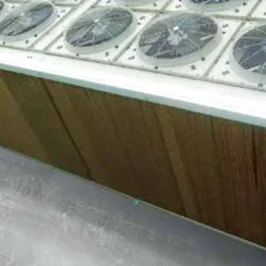 FES Chill evaporatif ön soğutma modülü, chiller kondenserine montajlı