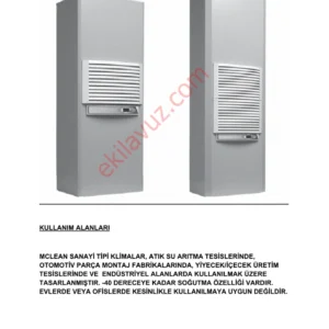 nVent, Pentair, Hoffman, McLean G520826G050 G52-Series Air Conditioner, 8000 BTU, 230V, 50/60 Hz, 1 Phase,