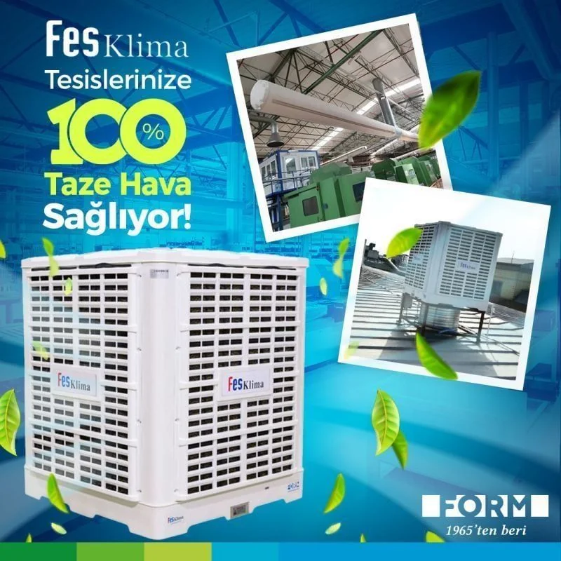 FES 30APT EVAPORATİF SOĞ. CİHAZI (YERLİ MOTOR)
